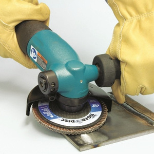 Meuleuse d'angle pneumatique Dynabrade 52633, 5 pouces, outil de débavurage et de polissage du métal - Product Image 1