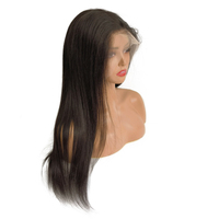 Perruque Full Lace Naturelle Humaine Remy pour Femme, Cheveux Élégants, 13x6, avec Frontal