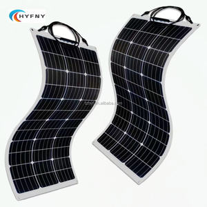 학년 접이식 태양 전지판 Pv 패널 100W 200w 360w 380w 430w 500 w태양 전지판 유연한 boat12V 24v - Product Image 1