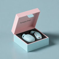Boîte cadeau rigide à fermeture magnétique personnalisée de luxe, boîte d'emballage en carton pliable avec insert en mousse pour cosmétiques