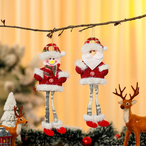 Nuevo adorno navideño de patas largas para comercio transfronterizo, regalo de Navidad, decoración para árbol de Navidad - Product Image 3
