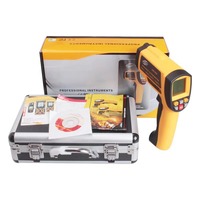Multi Functional Small Plastic Infrared Thermometer GM1850 with LCD Display