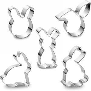 High Quality 7pcs Easter <b>Cookie</b> Cutter Set Baking <b>Cookie</b> Mold Food Grade <b>Cookie</b> Baking Tools Stainless Steel Biscuit Mold - Product Image 1