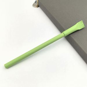 Custom Recyclable Kraft Paper <b>Pen</b> Gift Ballpen Extremely Cheap Eco Cardboard <b>Pen</b> for Promotion - Product Image 6
