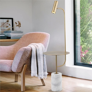 Kronleuchter, Nachttischlampe aus Marmor, moderne minimalistische Tischleuchte für Wohnzimmer, Schlafzimmer, Arbeitszimmer, Restaurant, Café, Schreibtisch - Product Image 4