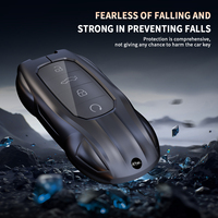 Housse de clé de voiture en alliage de zinc et silicone pour Chery Tiggo 9 Tiggo 8 Pro Omoda 5 Jaecco J7, étui de protection pour clé