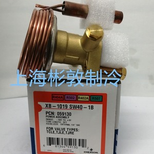 หัวควบคุมวาล์วขยายตัว Emerson รุ่น XB-1019SZ-1B สำหรับระบบทำความเย็นอุณหภูมิต่ำ - Product Image 3