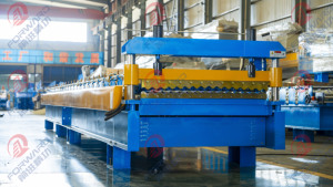 Về phía trước thương hiệu tấm sóng Máy làm sóng mái cuộn tạo thành máy tấm kim loại máy - Product Image 4