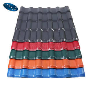 Sevenstars 고성능 골판지 ASA PVC 플라스틱 유약 색상 지붕 타일 제작 생산 기계 라인 - Product Image 5