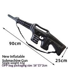 Nouveau jouet pistolet mitrailleur gonflable en plastique pour enfants de 4 à 6 ans, unisexe, accessoires de jeu de rôle en gros transfrontalier - Product Image 6