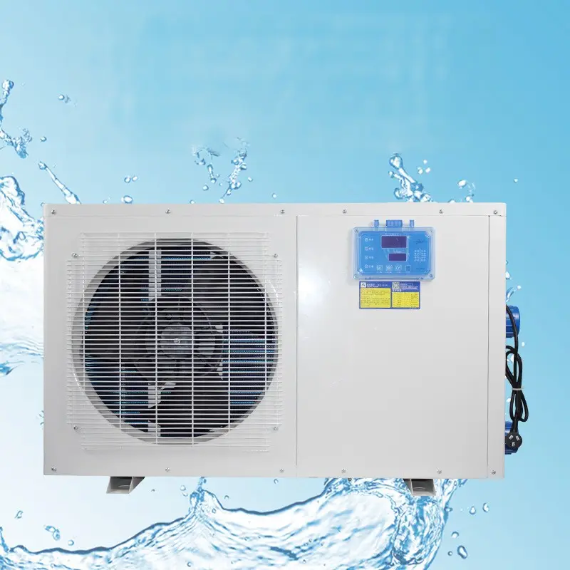 Banho de gelo refrigerador de água equipamento frio mergulho chiller máquina aquário 1/2 hp 1/3 ozônio 1hp refrigerado spa ar piscinas refrigerador