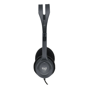 אוזניות Logitech H110/H111 חוטיות עם חיבור 3.5 מ\\\"מ, מיקרופון קולי עם הפחתת רעשים, תגובת תדרים 20 הרץ-20 קילו-הרץ, 100 דציבל - Product Image 3