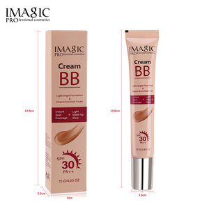 Novo Vegan BB Cream Base Cobertura corretivo hidratante Controle de óleo de longa duração iluminador maquiagem refrescante cosméticos - Product Image 6