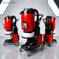 Aspirateur industriel électrique Merrock 3600W 220V avec filtre HEPA pour le ponçage des sols en béton et la construction