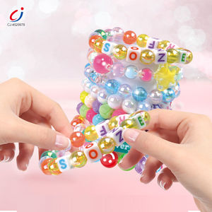 Chengji DIY pulsera <span class=keywords><strong>accesorios</strong></span> Kit hermosa caja de abeja colorida cuentas de dibujos animados hechas a mano para DIY juguete artesanía joyería accesorio - Product Image 3