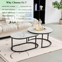 Table basse OKAY de luxe haut de gamme pour hall de villa, moderne et minimaliste, en pierre frittée, vente en gros, céramique