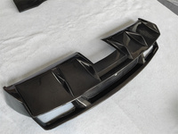 Lèvre de pare-chocs arrière en fibre de carbone améliorée en diffuseur arrière de style D pour Lamborghini Gallardo LP550 LP550 LP560 2008-2016 kit carrosserie