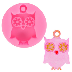 <span class=keywords><strong>Moule</strong></span> en silicone transparent, tête de vache brillante, taureau visage, porte-clés, moules en époxy - Product Image 2