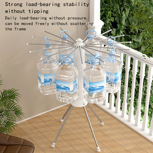 Séchoir à <span class=keywords><strong>linge</strong></span> pliable en forme de pieuvre, extensible multi-angles, cintre pour vêtements de bébé, séchoir à chapeaux et serviettes pour balcon, outil divin - Product Image 3