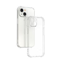Vente en gros bon marché, coque de téléphone transparente en TPU souple, coque de téléphone antichoc pour iPhone 16 15 14 13 12 11 pro max