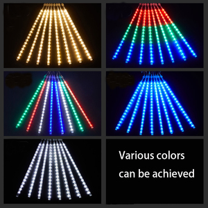 <span class=keywords><strong>Led</strong></span> mưa sao băng ánh sáng 30/50/80/100cm IP65 năng lượng mặt trời Powered thông minh điều khiển từ xa cho trong nhà ngoài trời giáng sinh bên - Product Image 2