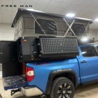 Tente de camping pliable pour pick-up, légère, pour Toyota Tundra, Ford F150