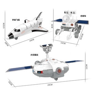Ensemble de figurines d'astronautes et de fusées spatiales, thème spatial populaire, jouet spatial pour enfants, <span class=keywords><strong>navette</strong></span> <span class=keywords><strong>spatiale</strong></span> - Product Image 5