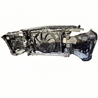 Radiador de montaje de parachoques delantero de segunda mano Original de alta calidad para mercedes-benz GLA45 AMG W156 incluye luz antiniebla CLA