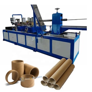 Máquina de fabricación de tubos de papel paralelo, Rollo perforado de cartón CNC, espiral - Product Image 4