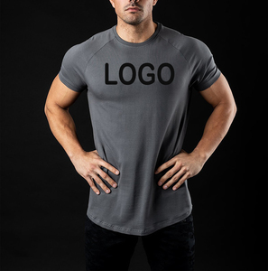 Áo Thun Cổ Tròn Hiệu Suất Cao Với Tay Áo Ngắn 94% Cotton 6% Spandex Standard Fit Cho Nam - Product Image 4