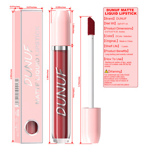 Multi-color Long-Lasting and Waterproof <b>Lipstick</b> Easy to Use and Suitable for Makeup Beginners - Product Image 6