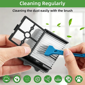 Brosse à rouleaux de rechange Ifloor3 pour <span class=keywords><strong>aspirateur</strong></span> sans fil eau et poussière Tineco IFloor 3 et <span class=keywords><strong>Floor</strong></span> <span class=keywords><strong>One</strong></span> S3 - Product Image 4