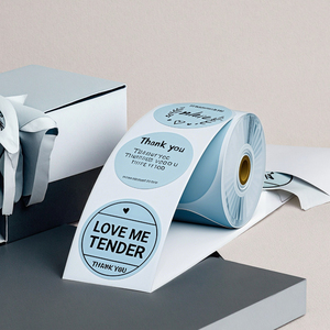 Phomemo tự dính trực tiếp Màu nhiệt vận chuyển Nhãn dán nhãn Vinyl vận đơn cho mỹ phẩm hậu cần hàng hóa cho gói quà - Product Image 6