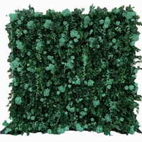 Mur de fleurs artificielles de style européen, style hortensia, fait main