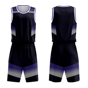 Vêtements de basket-ball pour hommes de haute qualité personnalisés, respirants, en polyester, uniforme de basket-ball sans manches, <span class=keywords><strong>maillot</strong></span> de basket-ball - Product Image 1