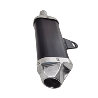 Tuyau d'échappement ESUM BBR KLX110 CRF 28mm Dirt Bike Pit Bike ATV Motocross Nouvel État Acier Inoxydable Aluminium