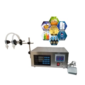 Máquina de Llenado de Líquidos Gfk380 de 2 Boquillas, de Sobremesa, Pequeña, con Control Digital y Bomba Magnética - Product Image 2