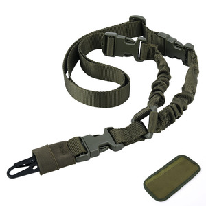 Beste Kwaliteit Accessoires Tactische Uitrusting Tactische Single Point <span class=keywords><strong>Gun</strong></span> Sling Schouderband Touw Riem Met Metalen Gesp - Product Image 2
