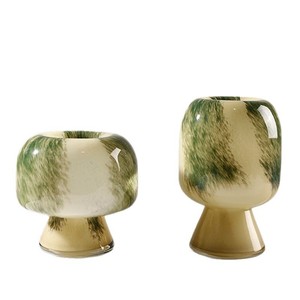Creative Green Gradient Glass <b>Vase</b> Home Tabletop Hydroponic Decoration <b>Vase</b> Luxury <b>Decorative</b> <b>Vase</b> - Product Image 5