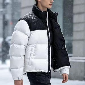 Veste d'hiver matelassée légère coupe-vent à capuche pour homme, idéale pour les hautes altitudes - Product Image 5