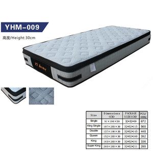 Matelas à ressorts compressé à prix abordable, matelas en mousse à mémoire de forme pliable pleine grandeur - Product Image 2