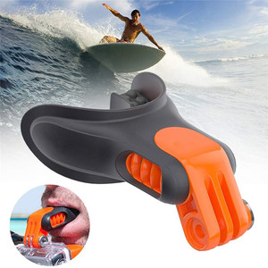 ที่ยึดปากซิลิโคนสำหรับกล้องแอคชั่น GoPro <span class=keywords><strong>Hero</strong></span>/DJI Osmo 6/Insta360 อุปกรณ์เสริมกีฬากันน้ำสำหรับเล่นเซิร์ฟ/ดำน้ำตื้น - Product Image 4