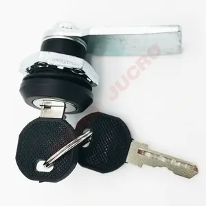 DL705-3E Pabrik OEM Kunci Panel Cam 28Mm Logam Tahan Lama Super dengan Kunci Master Kunci Grosir