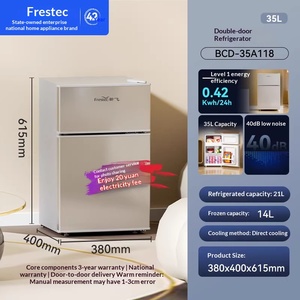 Mini Refrigerador Xinfei, Silencioso y de Bajo Consumo, para Uso Doméstico, Dormitorios, Apartamentos de <span class=keywords><strong>Alquiler</strong></span>, con Funciones de Refrigeración y Congelación - Product Image 5