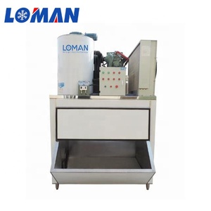 Máy Làm Đá Công Nghiệp Loman Với Thùng Đá Nước Ngọt 1 Tấn Máy Làm Đá Vảy Cho Cá - Product Image 6