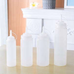 Bouteille souple en plastique sans BPA de 30 ml et 150 ml pour sauces épaisses, pancakes et bain de bouche 500 ml - Product Image 1