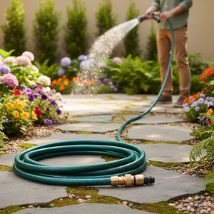 <span class=keywords><strong>Tuyau</strong></span> d'irrigation <span class=keywords><strong>de</strong></span> jardin en PVC renforcé <span class=keywords><strong>de</strong></span> fibres, léger, souple, haute pression, durable, avec diamètre <span class=keywords><strong>de</strong></span> 12 mm, OEM ODM - Product Image 4