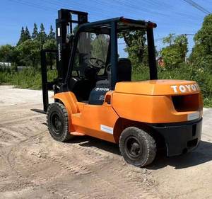 מלגזת דיזל משומשת של טויוטה 5 טון, מקורית מיפן, מלגזת משקל נגד 5 טון, קיבולת העמסה 5 טון, מלגזות טויוטה 50 30 20 25 - Product Image 4