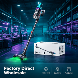 Aspirateur balai sans fil avec écran LED, 3 vitesses, léger, faible bruit, aspirateur à main, vente directe usine, OEM ODM - Product Image 1