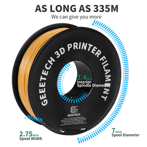 Filament d'imprimante 3D <span class=keywords><strong>TPU</strong></span> 95A 1,75±0,02 mm 1 kg, entrepôt est américain GeeTech - Product Image 5
